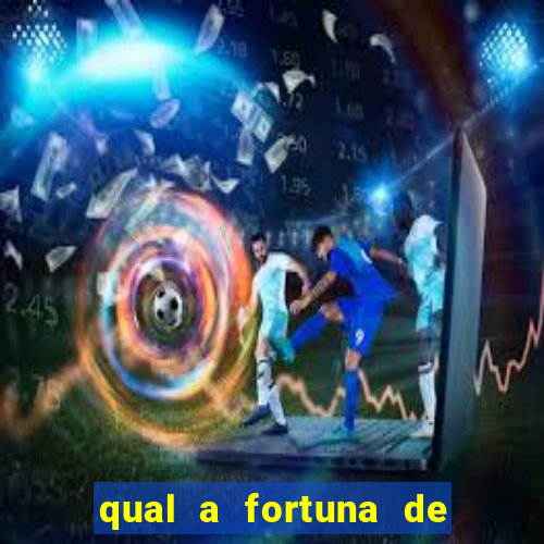 qual a fortuna de narcisa tamborindeguy